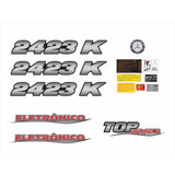 Kit Adesivo Mercedes Benz 2423 K Top Brake Eletrônico Krt155