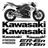 Kit Adesivo Moto Kawasaki Er6n Abs