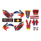 Kit Adesivo Moto Trilha Compatível Crf