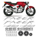 Kit Adesivo Moto Yamaha Fazer 250