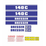 Kit Adesivo Motoniveladora Compatível Dresser 140c