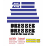 Kit Adesivo Motoniveladora Dresser A835