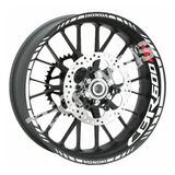 Kit Adesivo Refletivo Honda Cbr600rr Cbr 600rr Sticker Roda