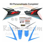 Kit Adesivo Suzuki Gsx 650f Personalizado Preta 2011 