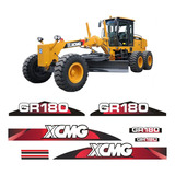 Kit Adesivo Xcmg Cr-180 Motoniveladora E Etiquetas