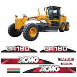 Kit Adesivo Xcmg Gr-180 Motoniveladora E Etiquetas