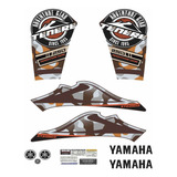 Kit Adesivo Yamaha Tenere 250z 2018 À 2022 Emblemas Marrom