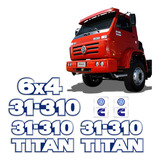 Kit Adesivos 31-310 Titan 6x4 Caminhão