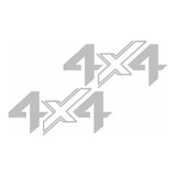 Kit Adesivos 4x4 Nissan Frontier 20/21/22/23 Padrão Original