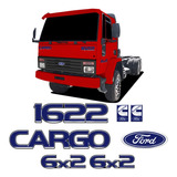 Kit Adesivos Cargo 1622 Cummins 6x2