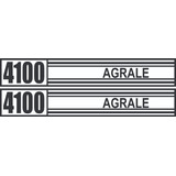 Kit Adesivos Compatível Com Trator Agrale 4100