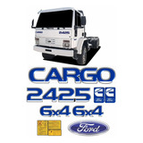 Kit Adesivos Compatível Ford Cargo 2425