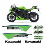 Kit Adesivos Compatível Kawasaki Ninja Zx-6r
