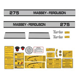 Kit Adesivos Compatível Massey Ferguson 275 + Etiquetas R460