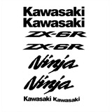 Kit Adesivos Compatível Ninja Zx6r Zx