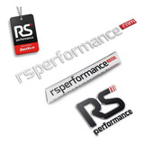 Kit Adesivos Cromo Resinado Rs Performance