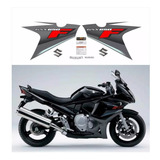 Kit Adesivos Emblemas Suzuki Gsx 650f 2011 Moto Preta