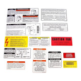Kit Adesivos Etiquetas Motor Ford Ranger Stx 1995