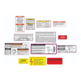 Kit Adesivos Etiquetas Motor Ford Ranger Stx 1995