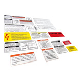 Kit Adesivos Etiquetas Motor Ford Ranger Stx 1995