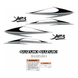 Kit Adesivos Faixa Compativel Suzuki Yes 125 2008 Prata 0203