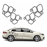 Kit Adesivos Faixas Para Renault Fluence