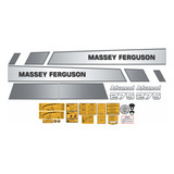 Kit Adesivos Faixas Trator Massey Ferguson Mf 275 R515