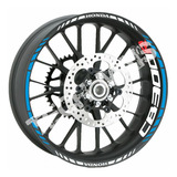 Kit Adesivos Friso De Roda Moto Cb300r Cb 300r Frete Grátis