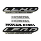 Kit Adesivos Honda Lead 2009 2010 Prata - Lb10224
