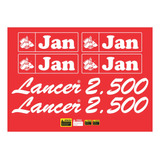 Kit Adesivos  Jan Lancer 2.500