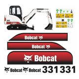 Kit Adesivos Mini Escavadeira Bobcat 331