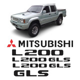 Kit Adesivos Mitsubishi Pajero L200 Gls