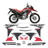 Kit Adesivos Moto Honda Xre 300 Rally 2016 Carbono Completo