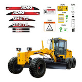 Kit Adesivos Motoniveladora Xcmg Gr215 Gr 215 05451 