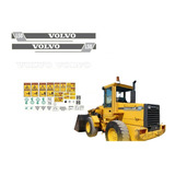 Kit Adesivos Pa Carregadeira Para Volvo L50 17535
