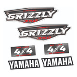 Kit Adesivos Plastificados Yamaha Grizzly 350 Quadriciclo