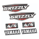 Kit Adesivos Plastificaods Yamaha Grizzly 700 Quadriciclo