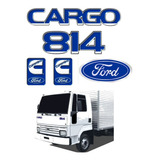 Kit Adesivos Resinados Emblemas Ford Cargo
