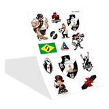 Kit Adesivos Time Vasco Da Gama Futebol Roberto Dinamite