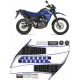 Kit Adesivos Yamaha Xt 660r 2010 À 2012 Azul 10328