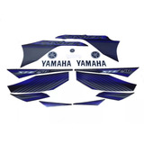 Kit Adesivos Yamaha Xtz 250 Lander 2010 Preta - Lb10390