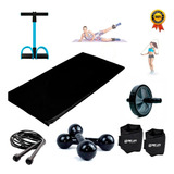Kit Aeróbico C/ 6 Itens Treinamento Funcional Em Casa