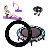 Kit Aeróbico Mini Jump +capa +extensor +corda Cross