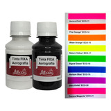 Kit Aerografia Neon + Preto + Branco Kit 10 Cores 100ml Cada