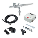 Kit Aerógrafo Pintura Com Minicompressor Vonder