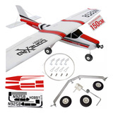Kit Aeromodelo Cessna 150cm Trem De Pouso Linkagem Decalcs