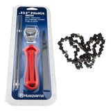 Kit Afiador + Corrente Archer Motosserras 36d .325 18 