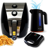 Kit Air Fryer E Chaleira Elétrica