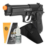 Kit Airsoft Spring S92 6mm 1000un Bbs 0.20g Coldre Neo Óleo