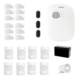 Kit Alarme 24 Net Residencial Sensor De Porta Pet Intelbras